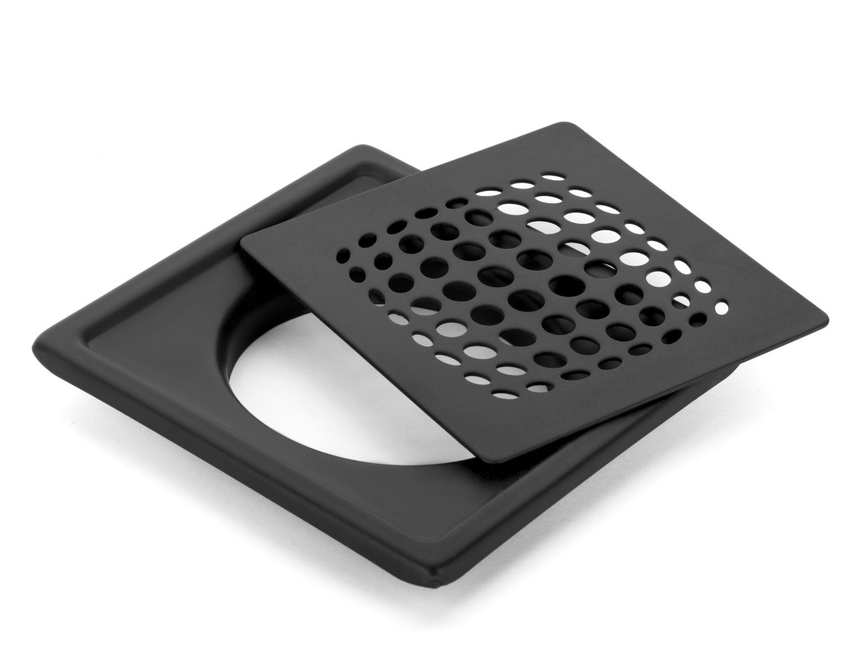 PR-107 Floor Drainer Stainless Steel Commercial Kitchen Drain Board Heavy-Duty Grate Tray Water Drainage Rack Restaurant Floor Sink Industrial Food Prep Anti-Slip Rustproof Easy Clean Professional Grade Durable Seamless Finish